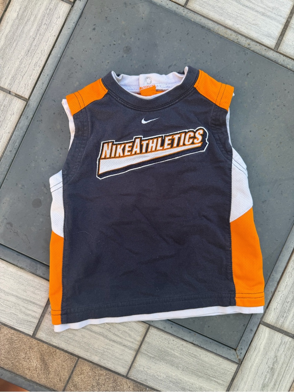 Vintage Nike Athletics Boys' Sleeveless Sports Top